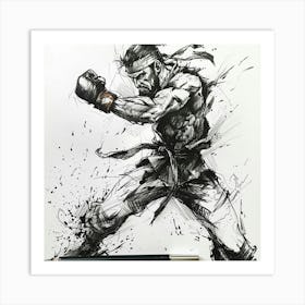 Street Fighter Art Print