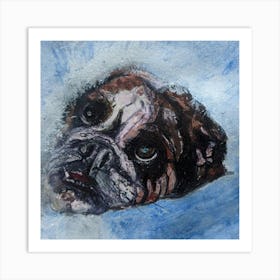 Bulldog Art Print