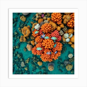 Coral Reef45 Art Print