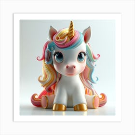 Unicorn 168 Art Print