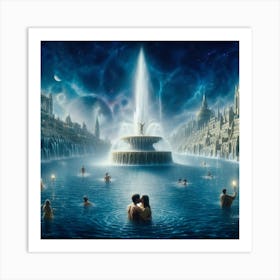 Fountain Of Youth Art Print