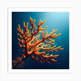 Coral Stock Videos & Royalty-Free Footage Art Print