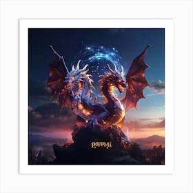 Dragons Art Print