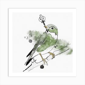 Keybird Art Print