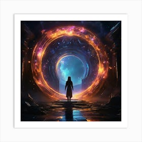 Portal To The Universe Art Print