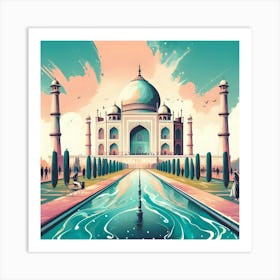 Taj Mahal 12 Art Print