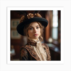 Victorian Woman 1 Art Print