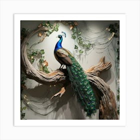 Peacock 3 Art Print