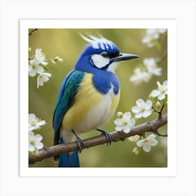 Blue Jay Art Print