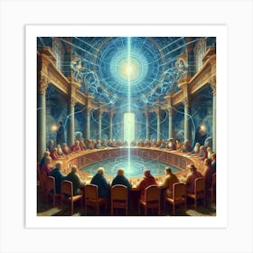 Last Supper 5 Art Print