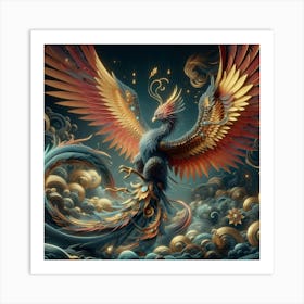 Phoenix 3 Art Print