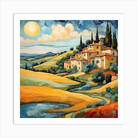 Tuscany 1 Art Print