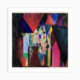 Municipal Jewel (1917) By Paul Klee Art Print