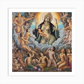 Mother Of God Art Print