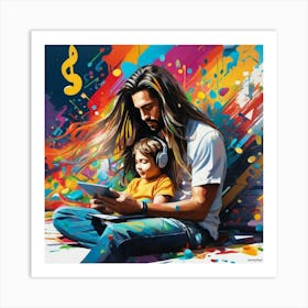 Musician fam  Art Print