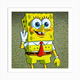 Spongebob Squarepants Art Print