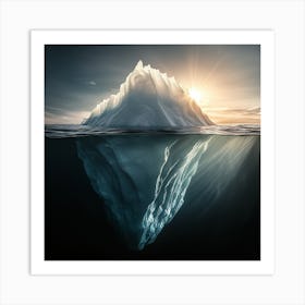 Iceberg Art Print