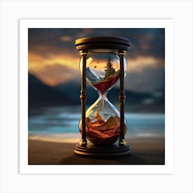 Hourglass Art Print