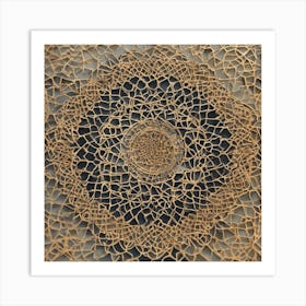 Islamic Lace Art Print