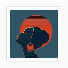 African Woman 95 Art Print