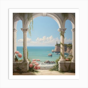 Archway To The Sea Art Print