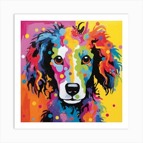 Colorful Dog 2 Art Print