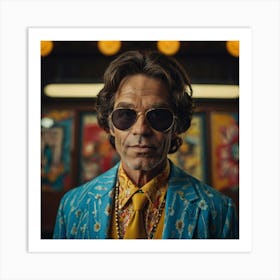 Portrait Perfect Be Groovy Art 2 Art Print