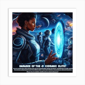 Image Of The Cosmic Elite 1 Art Print