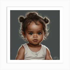 Kanye'S Baby Art Print