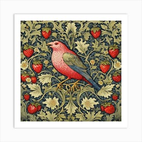 William Morris, Strawberry Thief 2 Art Print