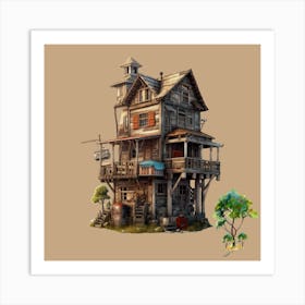 Old House Art Print