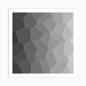 Abstract Polygons Art Print