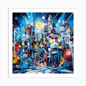 Cityscape 7 Art Print