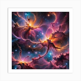 Nebula Art Print