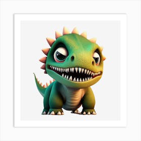 Dinosaur Baby Art Print