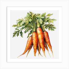 Carrots 7 Art Print