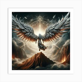 Angel Wings 22 Art Print