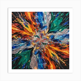 Abstract Painting, Abstract Painting, Abstract Painting Art Print