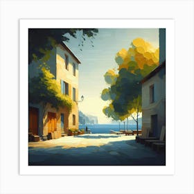 Street Painting 4 Art Print