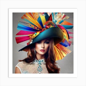 Hat Fashion 2 Art Print