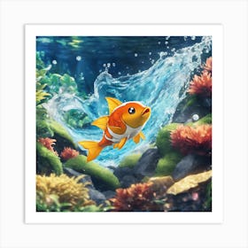 Goldfish Art Print