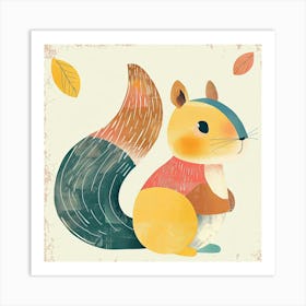 Charming Illustration Xerus 3 Art Print