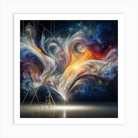 Abstract Painting 11 Art Print