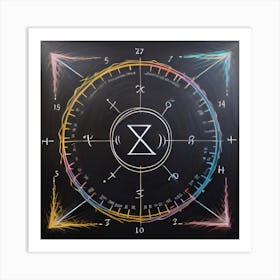 Mathematics Art Print