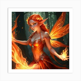 Elven Fairy Art Print