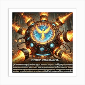 Phoenix Core Reactor Art Print