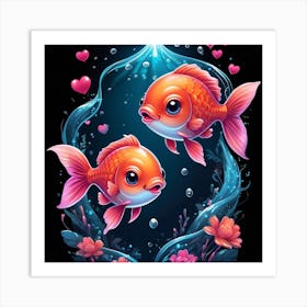 Goldfish Art Print