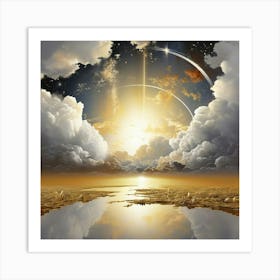 Sky And Clouds 1 Art Print