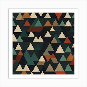 Triangles 3 Art Print