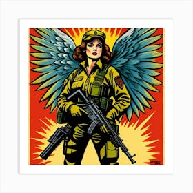 War angel 16 Art Print